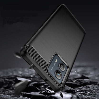 Funda para Motorola Moto G85, Techsuit, Carbono, Negra