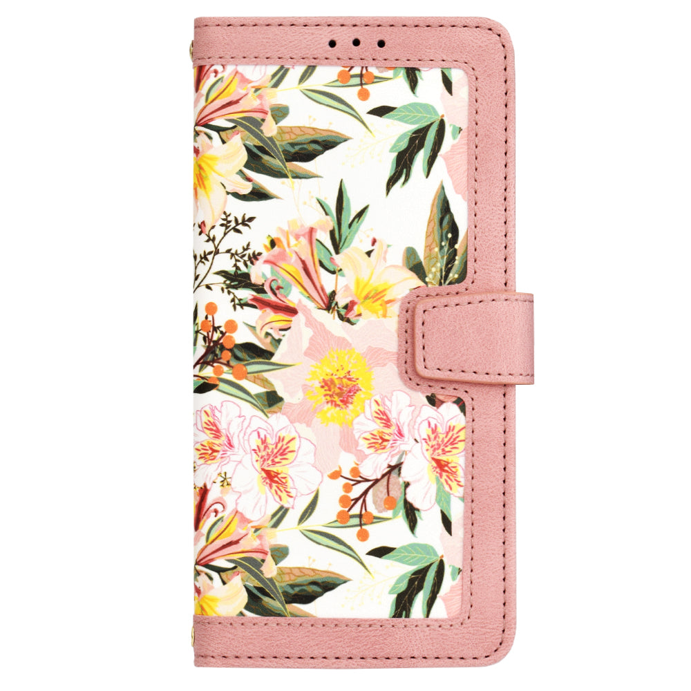 Funda para Motorola Moto G85, Techsuit, FlipCraft, Rosa