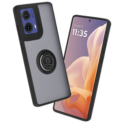 Funda para Motorola Moto G85, Techsuit, Glinth, Negra