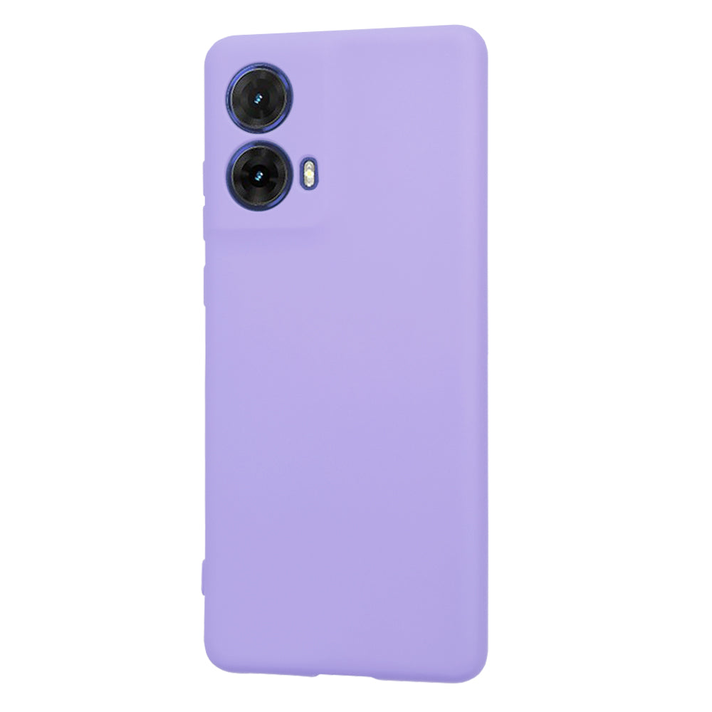 Funda para Motorola Moto G85, Techsuit, SoftFlex, Lila Claro