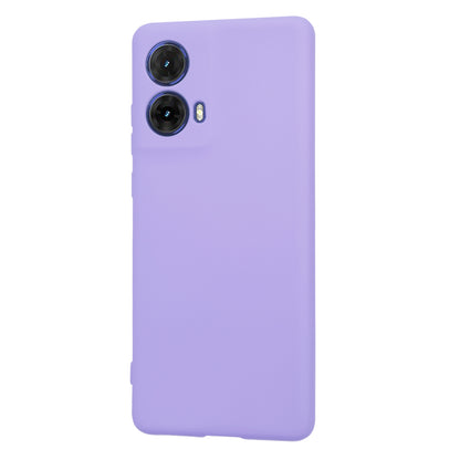 Funda para Motorola Moto G85, Techsuit, SoftFlex, Lila Claro
