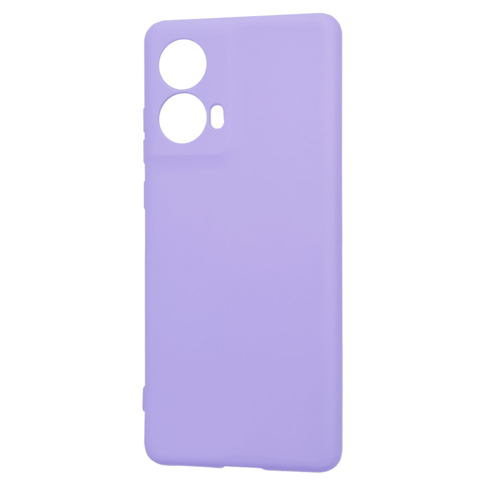 Funda para Motorola Moto G85, Techsuit, SoftFlex, Lila Claro