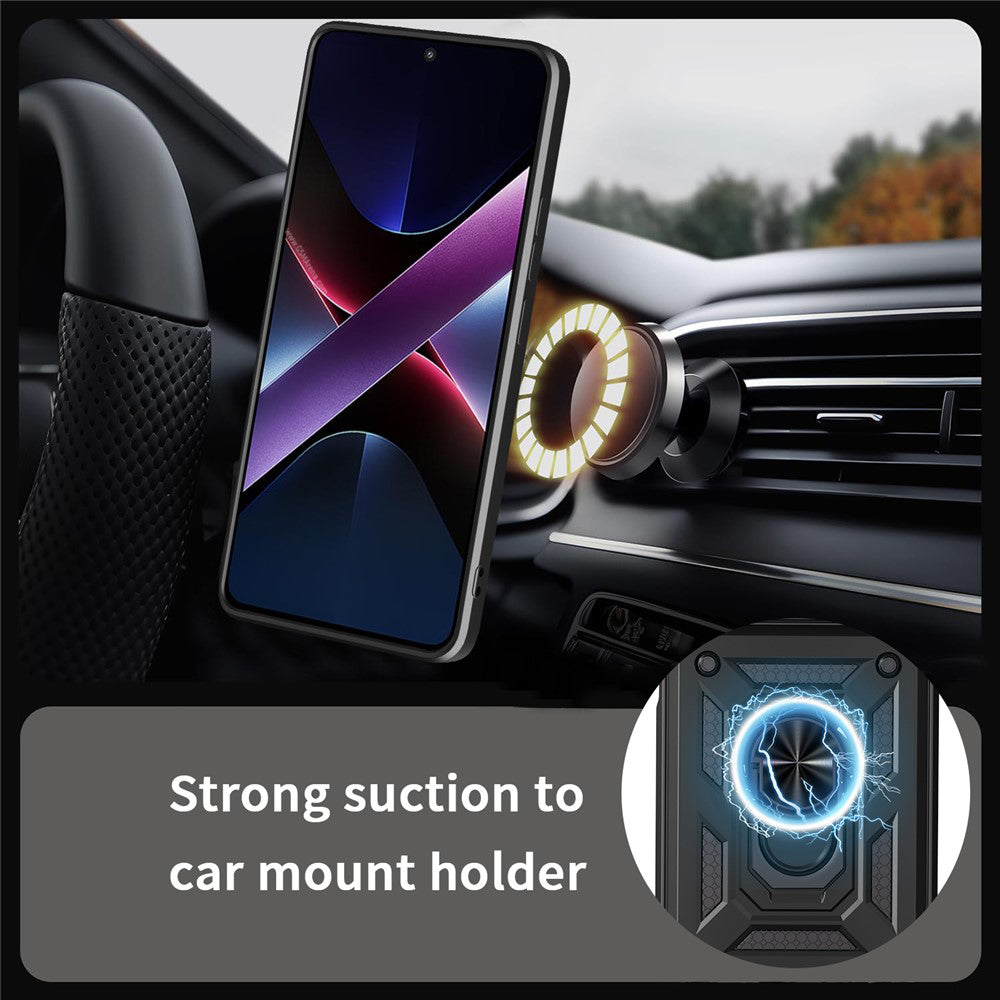 Funda para Motorola Moto G86 Power, Techsuit, CamShield, Negra