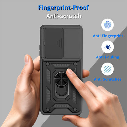 Funda para Motorola Moto G86 Power, Techsuit, CamShield, Negra