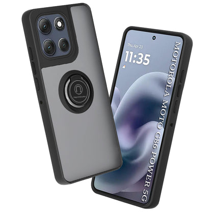 Funda para Motorola Moto G86 Power, Techsuit, Glinth, Negra
