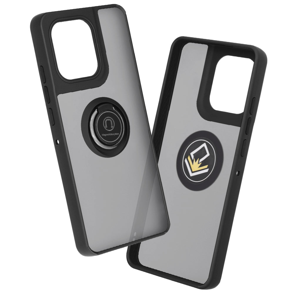 Funda para Motorola Moto G86 Power, Techsuit, Glinth, Negra