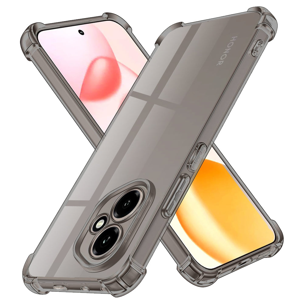 Case for Motorola Moto G86 Power, Techsuit, Shockproof Clear, Black