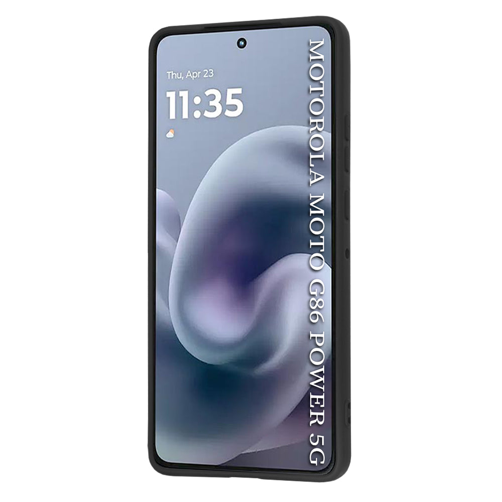 Funda para Motorola Moto G86 Power, Techsuit, SoftFlex, Negra