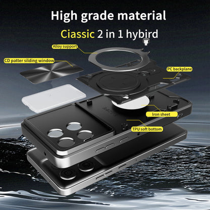 Funda para Motorola Moto G86, Techsuit, CamGuard Pro, Azul