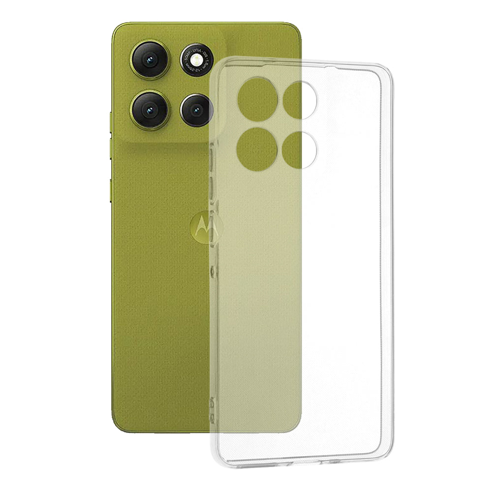 Funda para Motorola Moto G86, Techsuit, Clara, Transparente