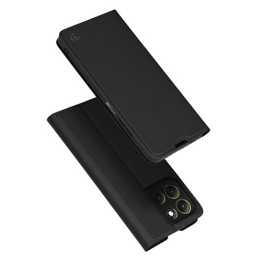 Funda para Motorola Moto G86, Techsuit, Magskin Book, Negra