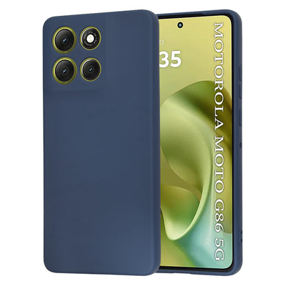 Funda para Motorola Moto G86, Techsuit, SoftFlex, Azul marino