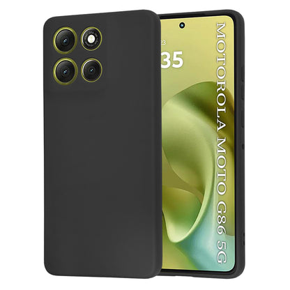 Funda para Motorola Moto G86, Techsuit, SoftFlex, Negra