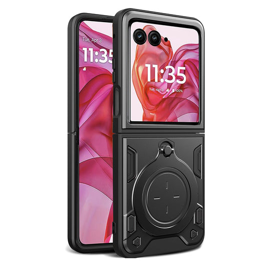 Funda para Motorola Razr 50 Ultra, Techsuit, CamGuard Pro, Negra