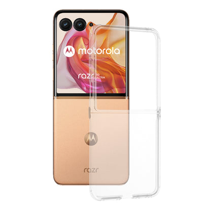 Funda para Motorola Razr 50 Ultra, Techsuit, Clara, Transparente