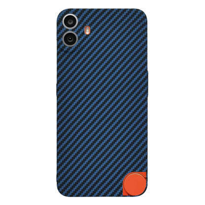 Funda para Nothing CMF Phone 1, Techsuit, Carbonite FiberShell, Turquesa