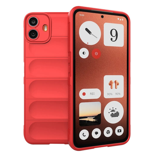 Funda para Nothing CMF Phone 1, Techsuit, Magic Shield, Roja