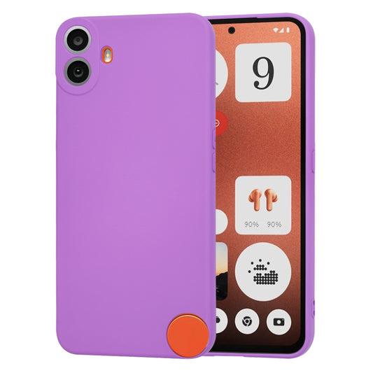 Funda para Nothing CMF Phone 1, Techsuit, SoftFlex, Morado