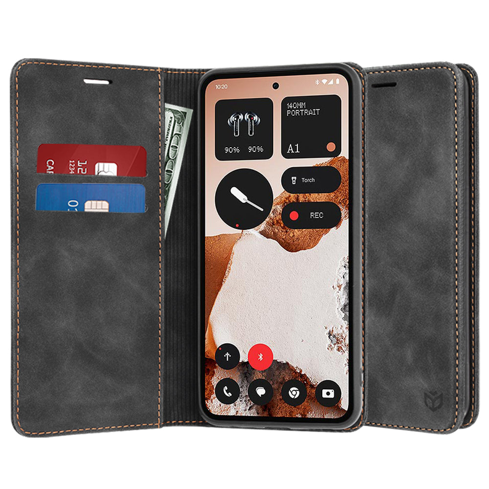 Funda para Nothing CMF Phone 2 Pro, Techsuit, Confy, Negra