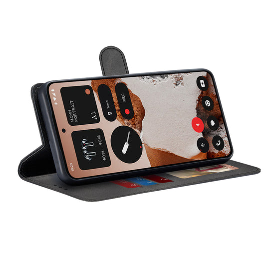 Funda para Nothing CMF Phone 2 Pro, Techsuit, Diary Book, Negra