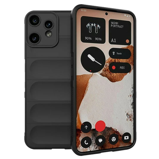Funda para Nothing CMF Phone 2 Pro, Techsuit, Magic Shield, Negra