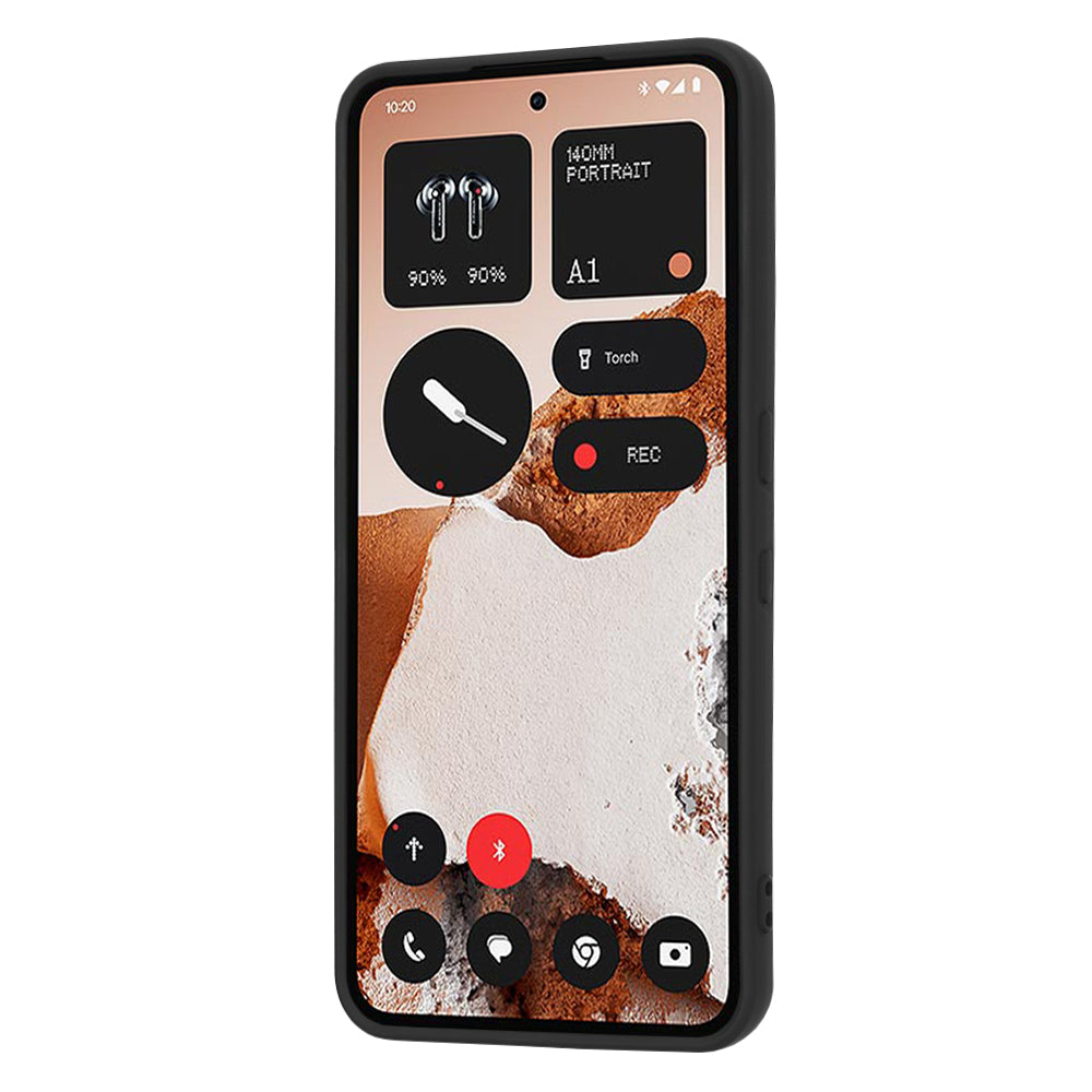 Funda para Nothing CMF Phone 2 Pro, Techsuit, SoftFlex, Negra