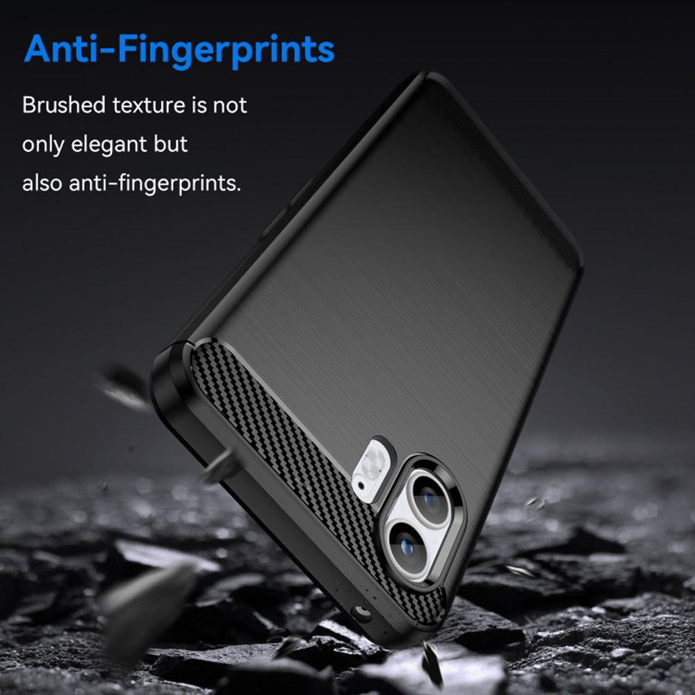 Funda para Nothing Phone (2), Techsuit, Carbono, Negra