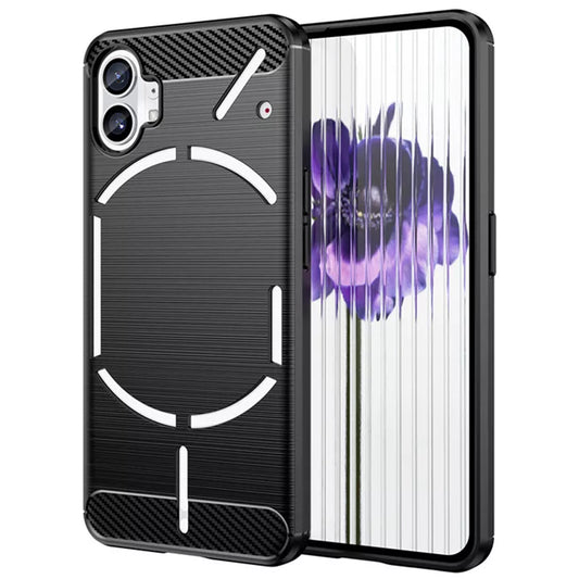 Funda para Nothing Phone (1), Techsuit, Carbono, Negra