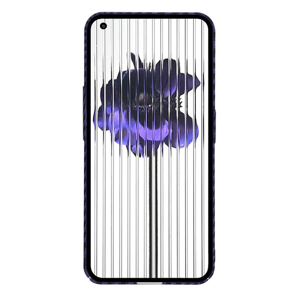 Funda para Nothing Phone (1), Techsuit, Carbonite FiberShell, Morado