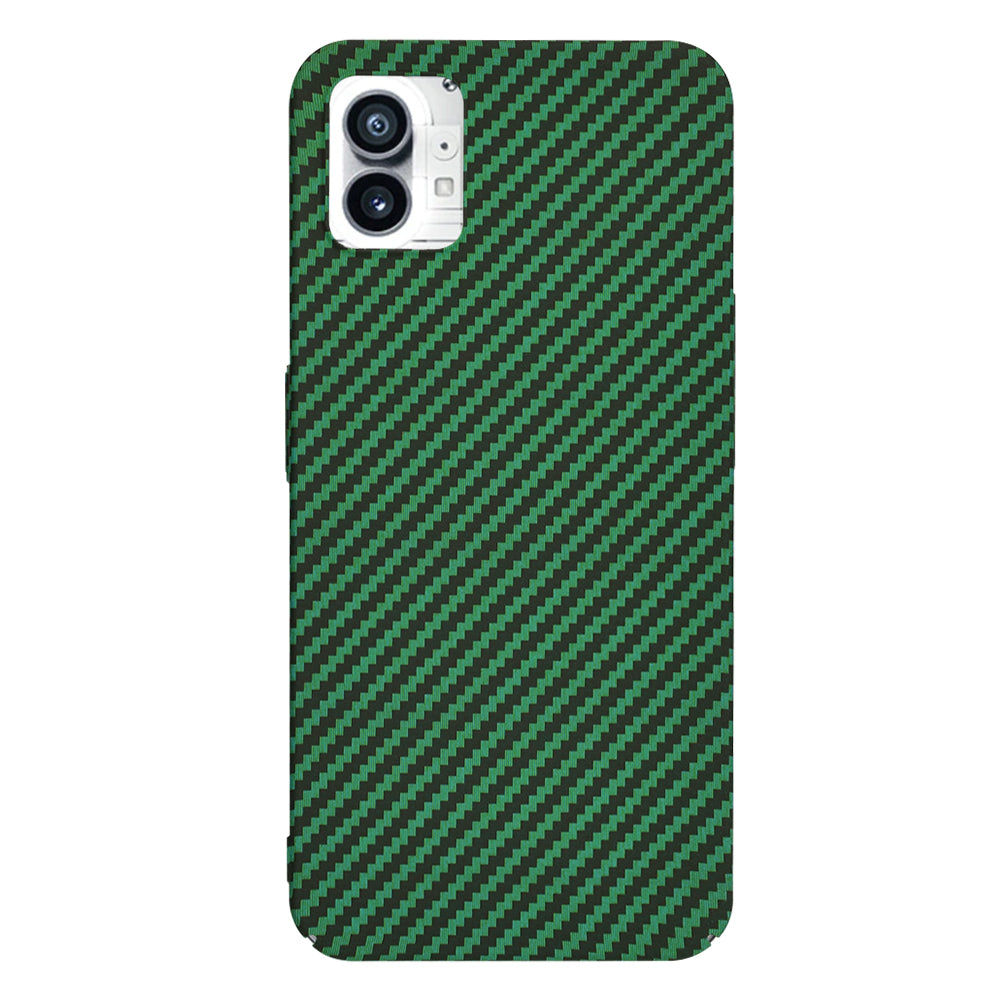 Funda para Nothing Phone (1), Techsuit, Carbonite FiberShell, Verde