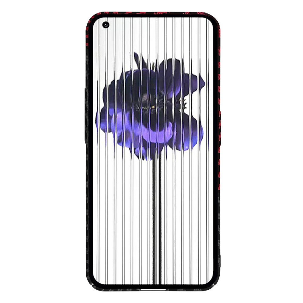 Funda para Nothing Phone (1), Techsuit, Carbonite FiberShell, Negra Roja
