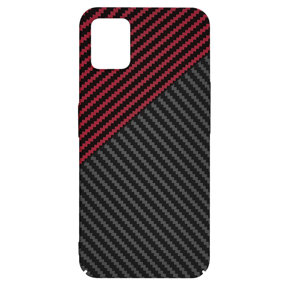 Funda para Nothing Phone (1), Techsuit, Carbonite FiberShell, Negra Roja