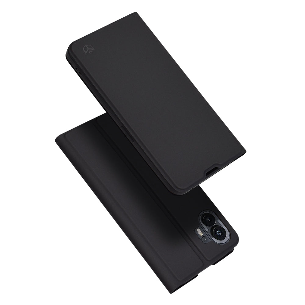 Case for Nothing Phone (2), Techsuit, Magskin Book, Black