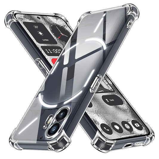 Funda para Nothing Phone (2), Techsuit, Antigolpes Transparente, Transparente