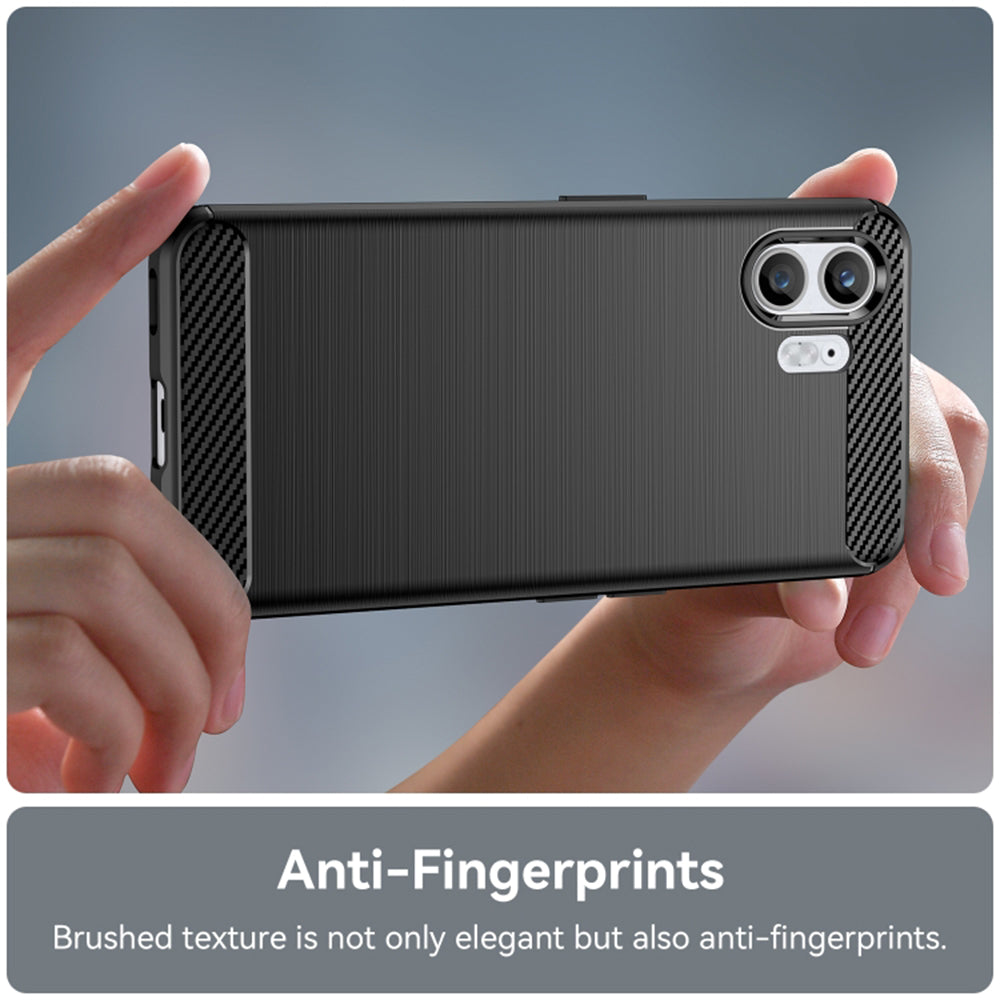 Funda para Nothing Phone (2), Techsuit, Carbono, Negra