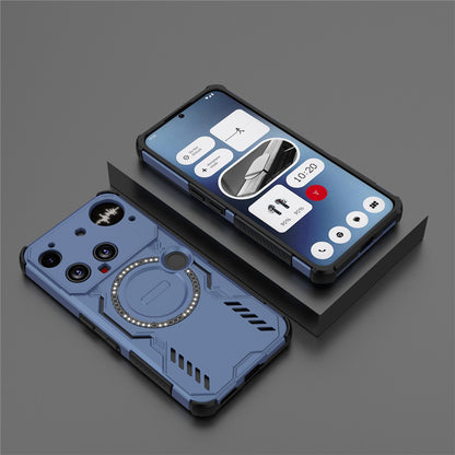 Funda MagSafe para Nothing Phone (3), Techsuit, ArmorMag, Azul