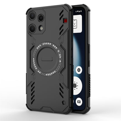 Case for Nothing Phone (3a) Lite, Techsuit, ArmorMag, Black