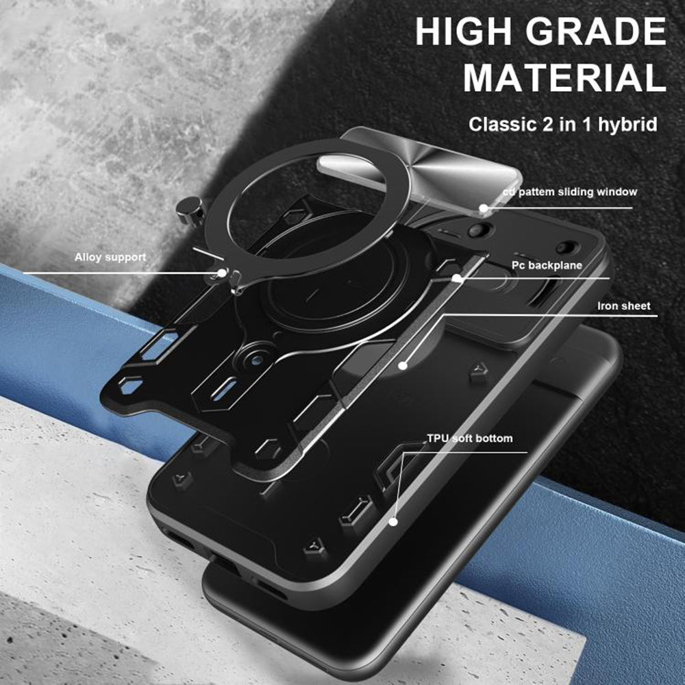 Funda para Nothing Phone (3a), Techsuit, CamGuard Pro, Morado