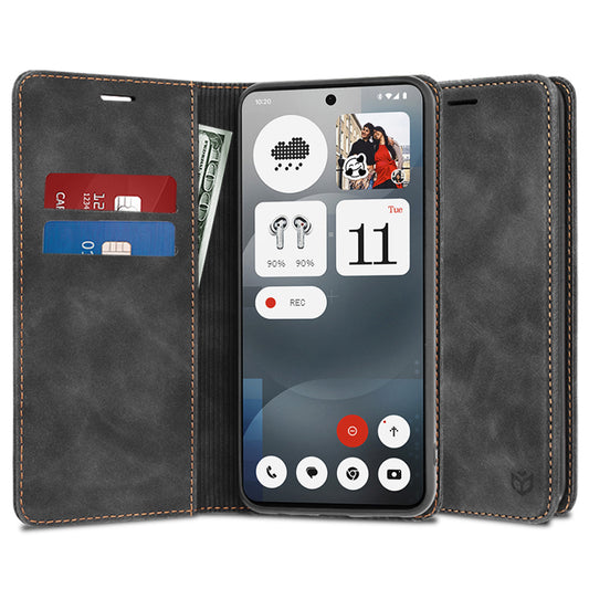 Funda para Nothing Phone (3a), Techsuit, Confy, Negra