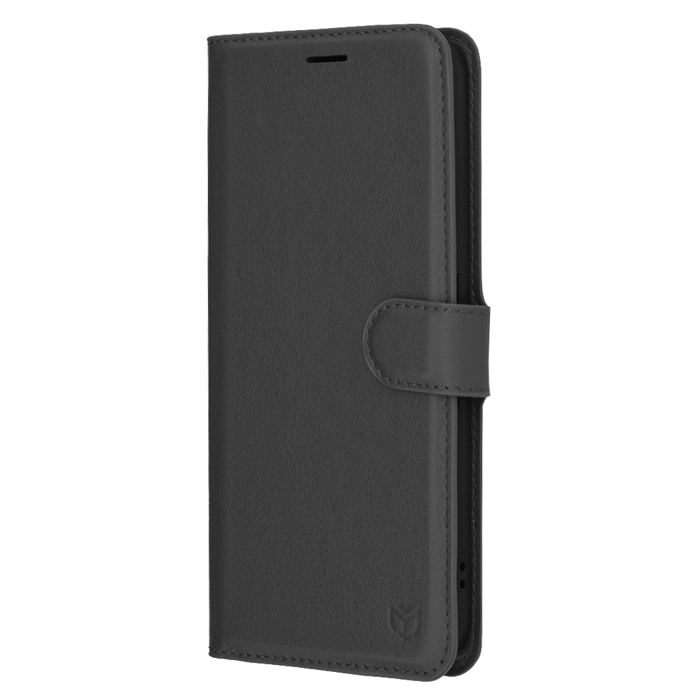 Case for Nothing Phone (3a), Techsuit, Leather Folio, Black