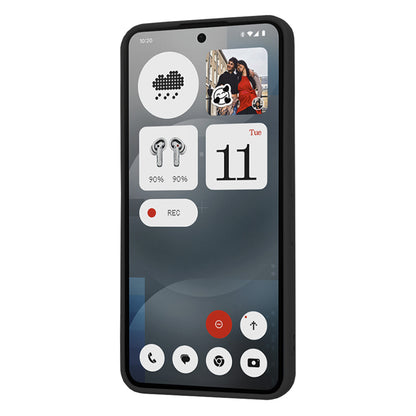 Funda para Nothing Phone (3a), Techsuit, SoftFlex, Negra