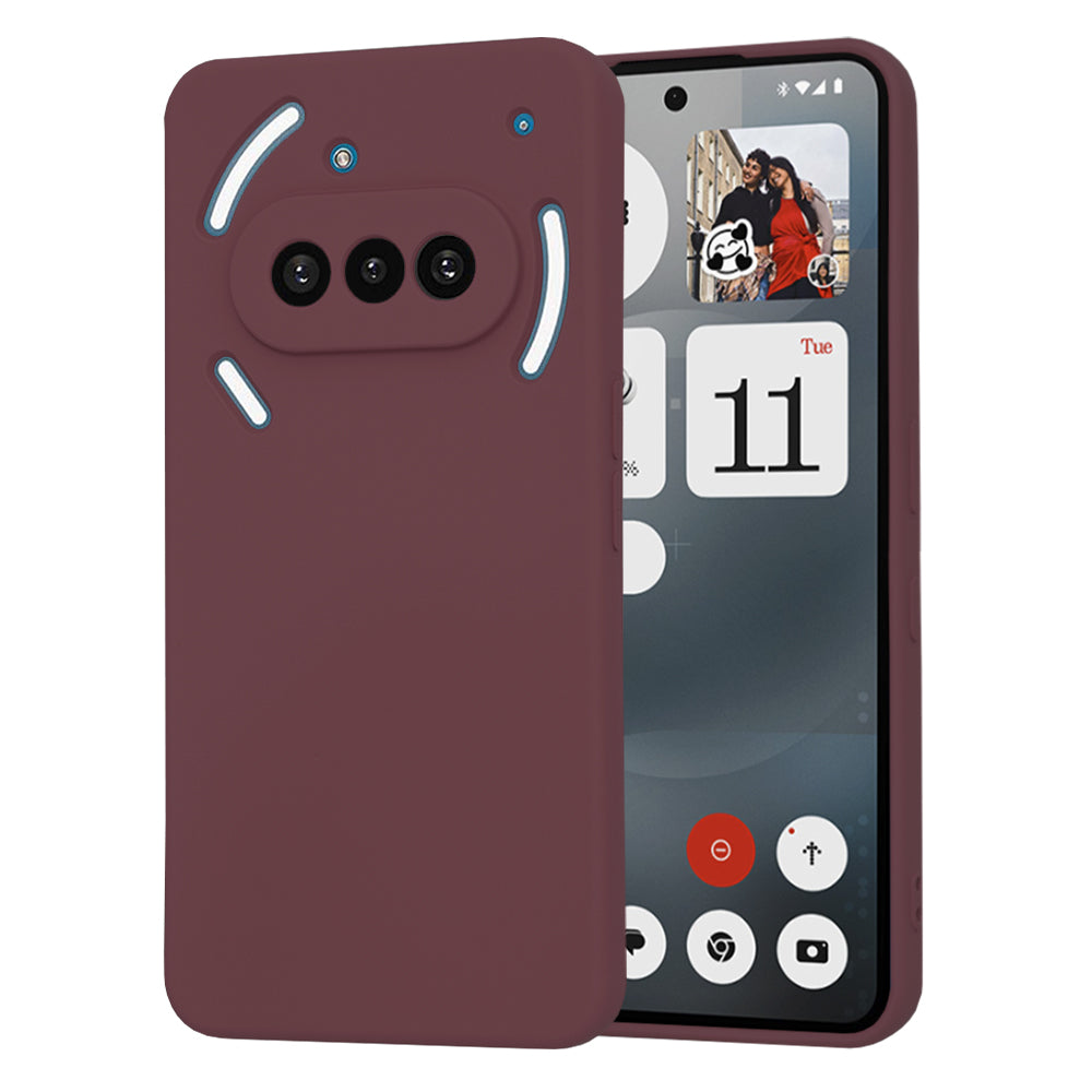 Funda para Nothing Phone (3a), Techsuit, SoftFlex, Vino