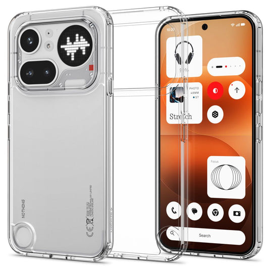 Funda para Nothing Phone (4a) Pro, Spigen, Ultra Hybrid, Transparente ACS11632