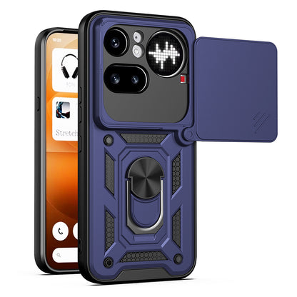 Funda para Nothing Phone (4a) Pro, Techsuit, CamShield, Azul