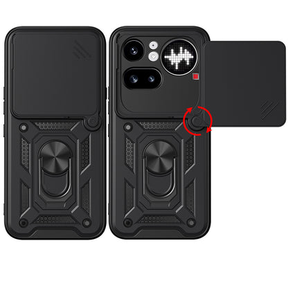 Funda para Nothing Phone (4a) Pro, Techsuit, CamShield, Azul