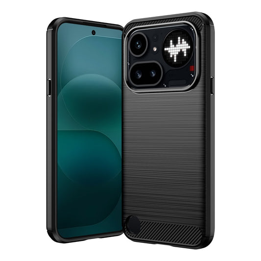 Funda para Nothing Phone (4a) Pro, Techsuit, Carbon, Negra