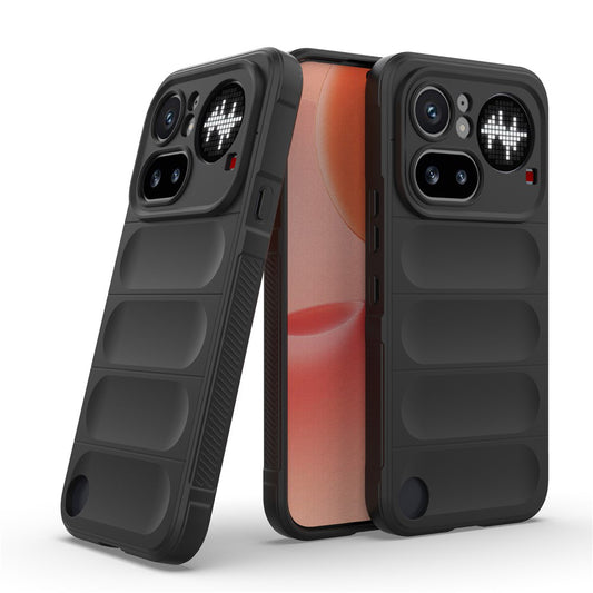 Funda para Nothing Phone (4a) Pro, Techsuit, Magic Shield, Negra