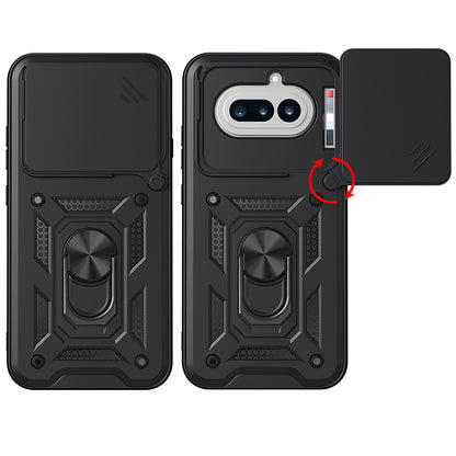 Funda para Nothing Phone (4a), Techsuit, CamShield, Azul