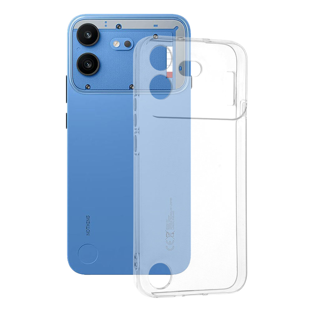 Funda para Nothing Phone (4b), Techsuit, Clara, Transparente
