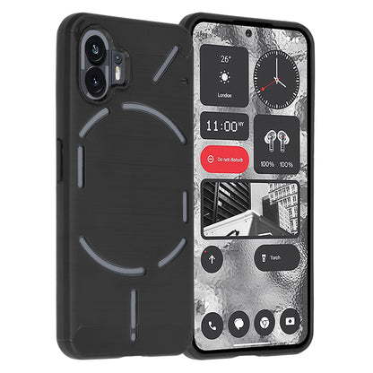 Funda para Nothing Phone (2), Techsuit, Carbono, Negra